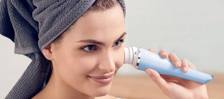 brosse nettoyante visage